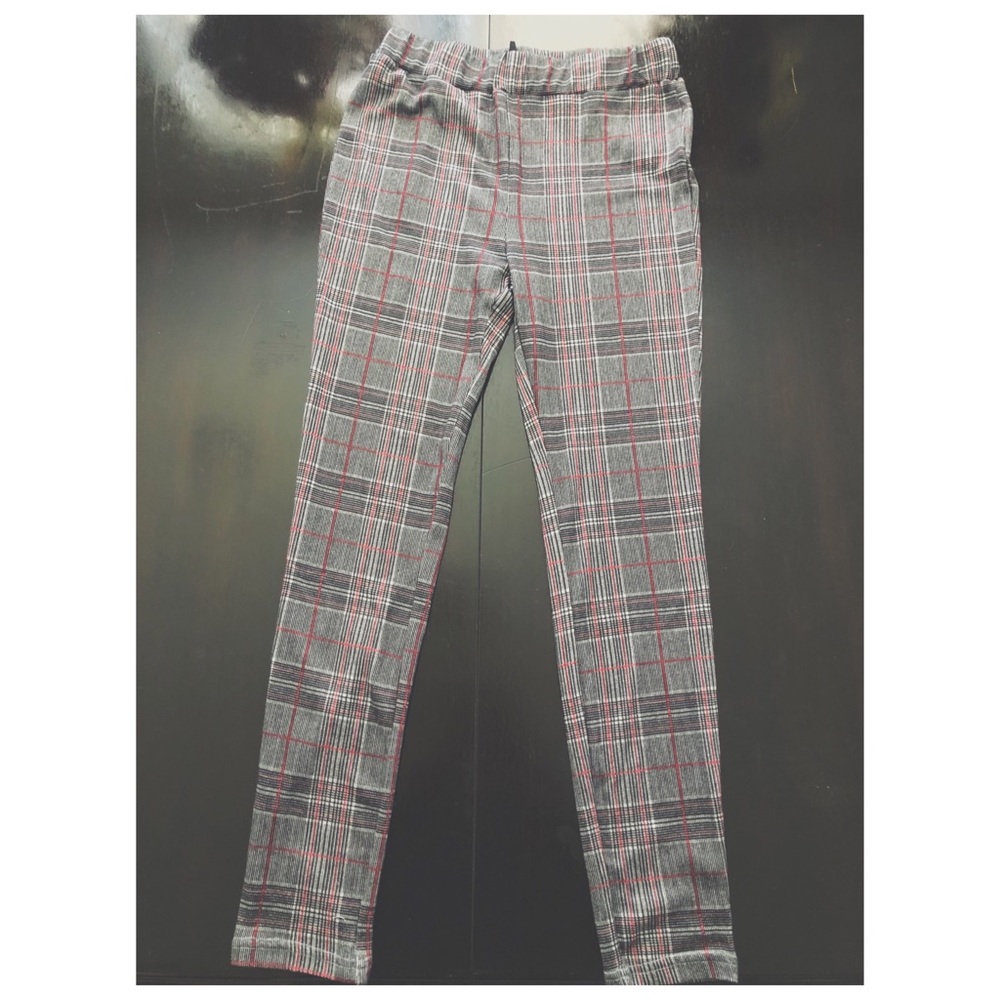 SHEIN Plaid leggings